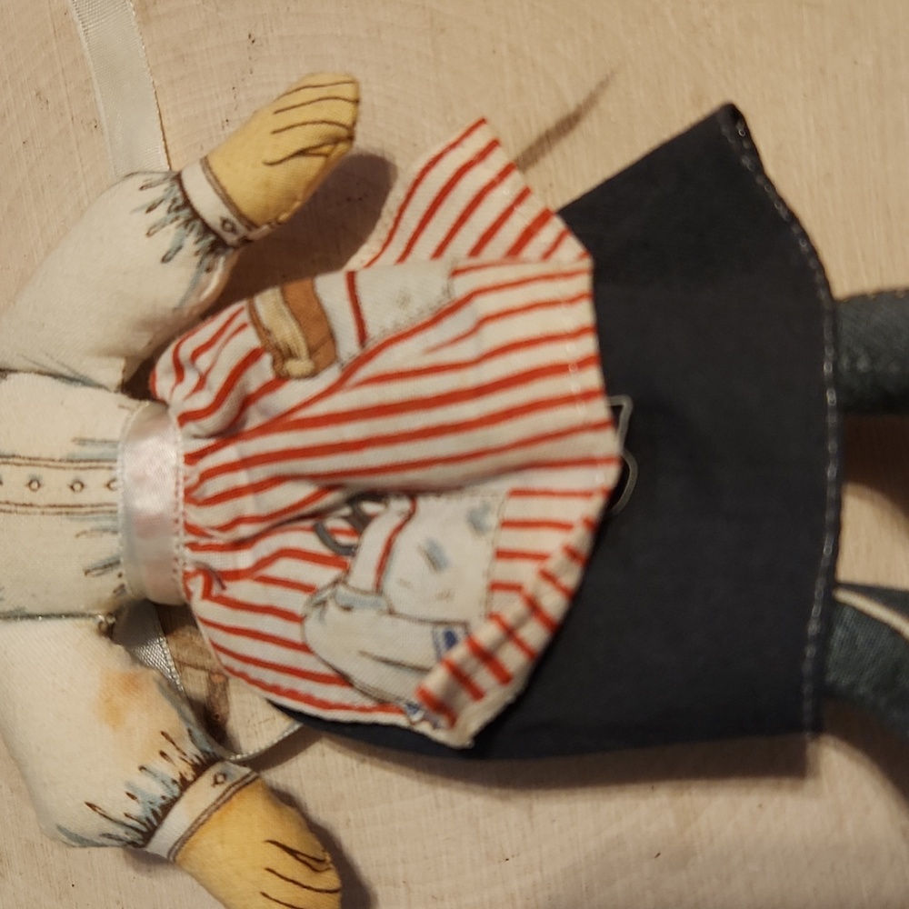 Vintage 1979 Hallmark Set 4 Doll Toys Davy Crockett Mark Twain & More - Picture 7 of 15